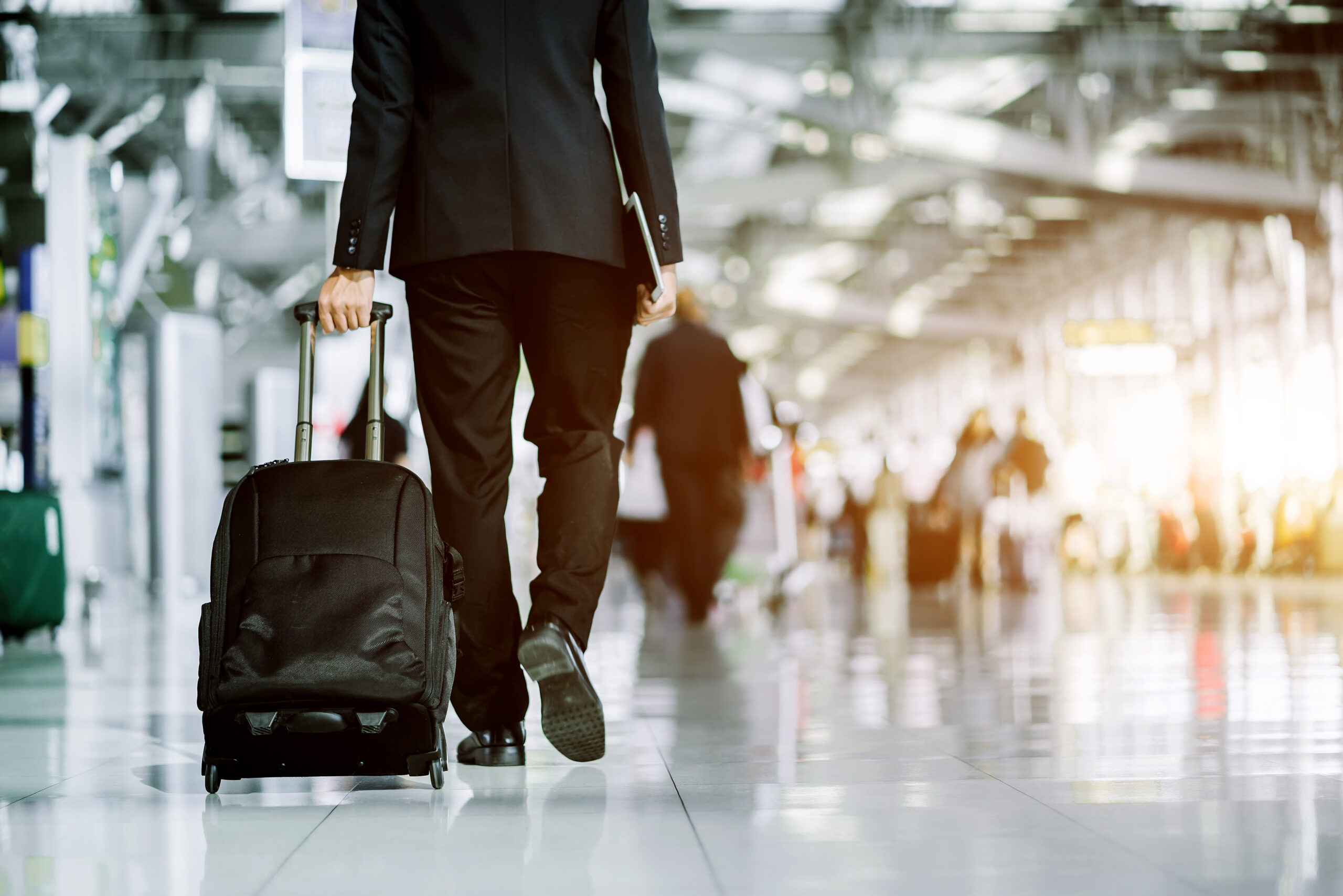 BizAway man at airport